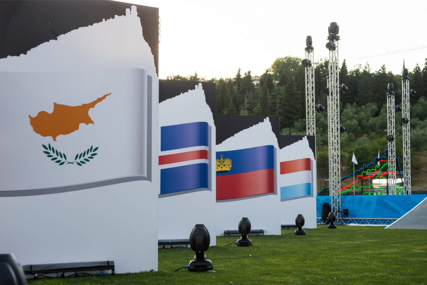 Cerimonia di apertura XVIII Giochi dei piccoli stati d'Europa