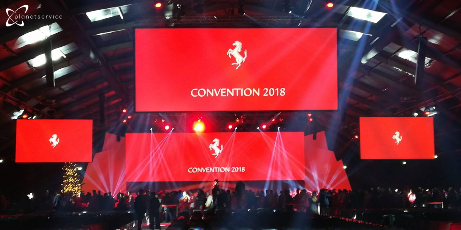 Palco convention Maranello 2018